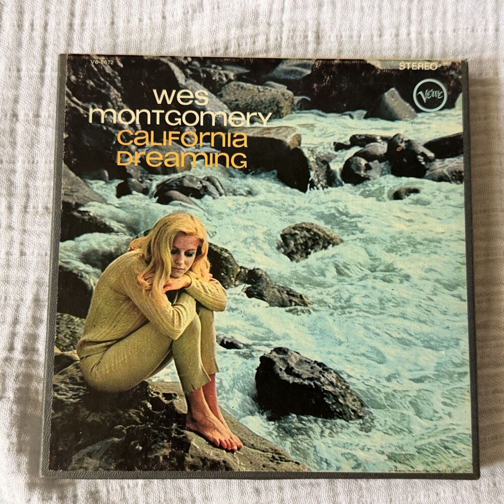 Wes Montgomery California Dreaming Reel to Reel Tape 7.5 Jazz 4 Track Stereo
